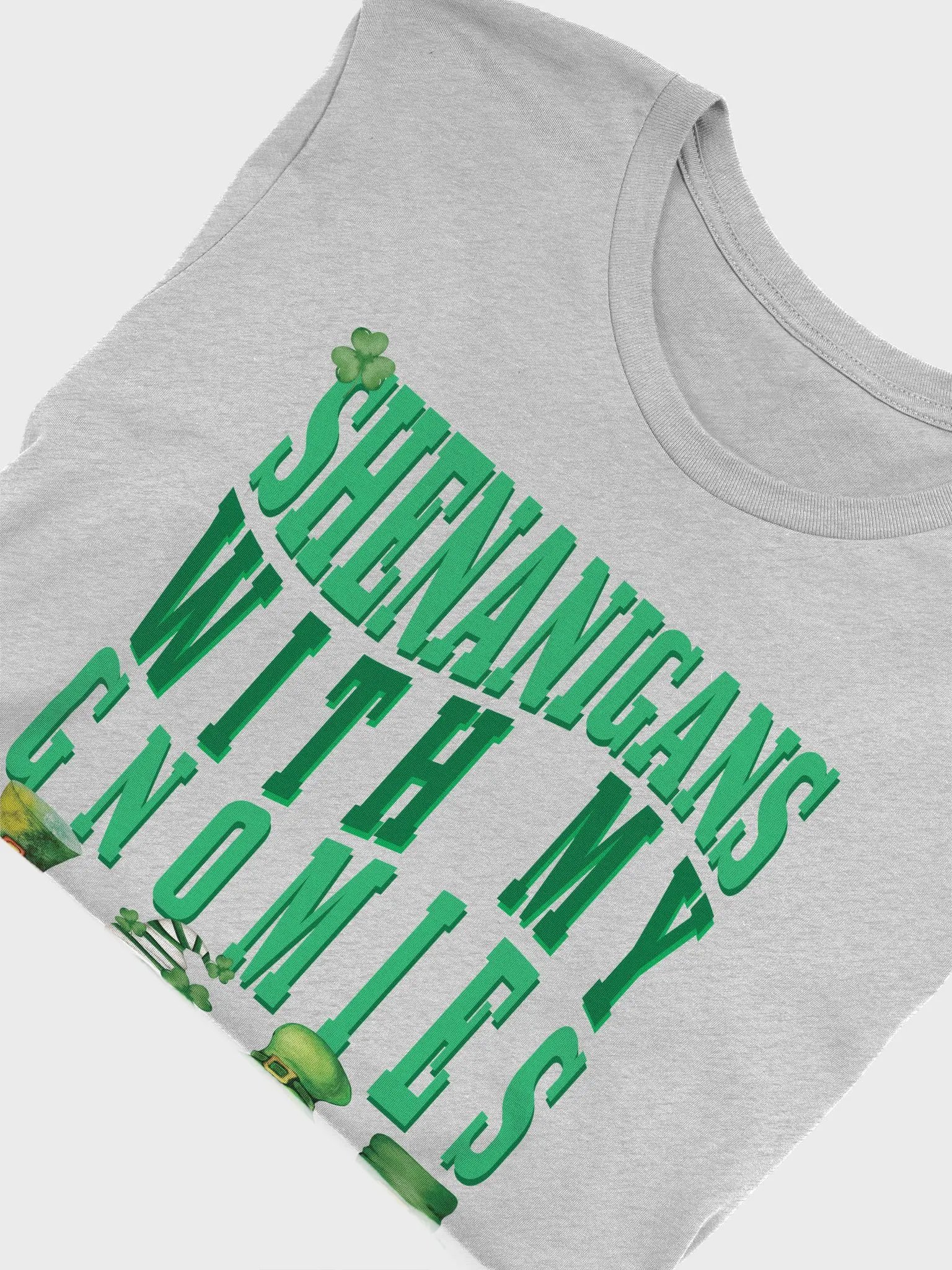Shenanigans With My Gnomes St. Patrick's Day St Paddy Day T-Shirt product image (5)