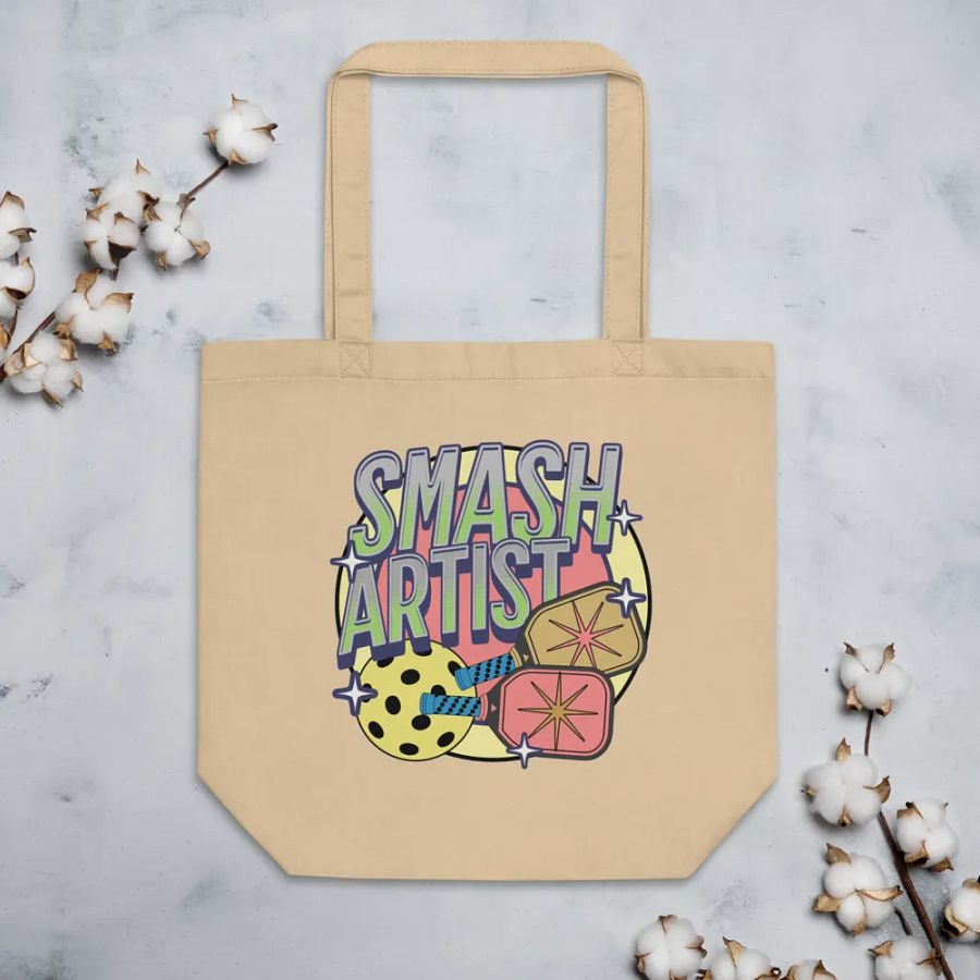 Smash Artist Pickleball Starburst Tote Bag product image (3)
