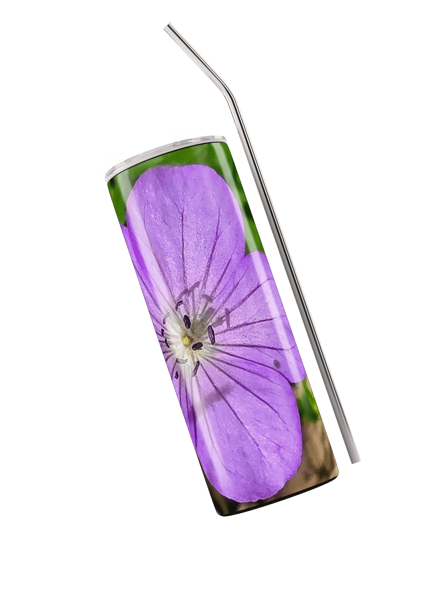 Purple Petal Stainless Steel Tumbler product image (3)