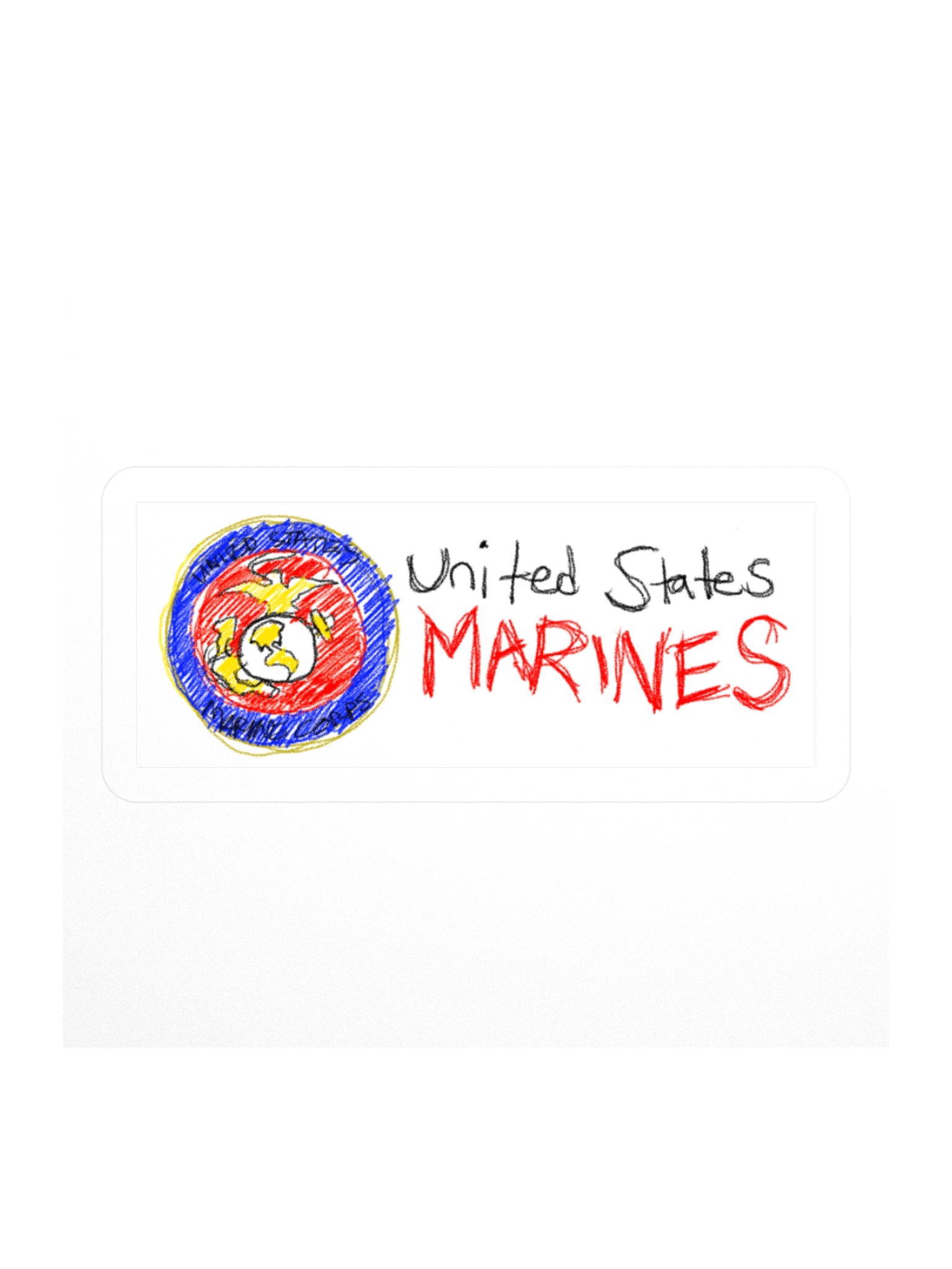 USMC Crayon Stickers product image (3)