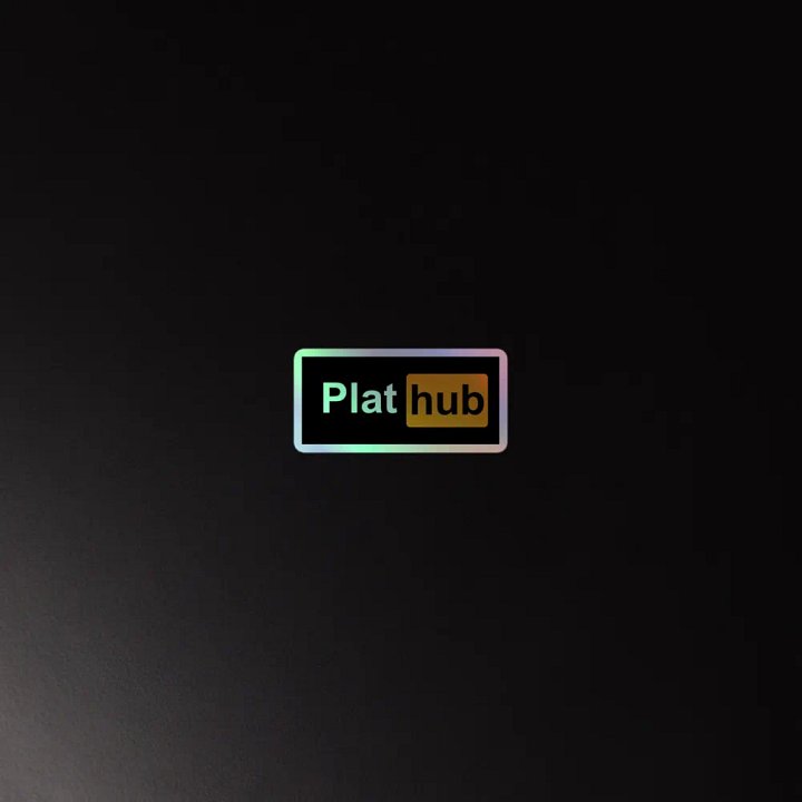 PlatHub Holo Sticker product image (4)