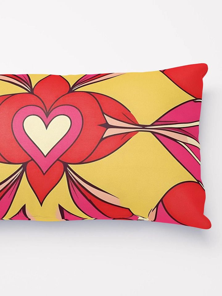 Valentine Vibrant Heart Symphony throw pillow product image (4)