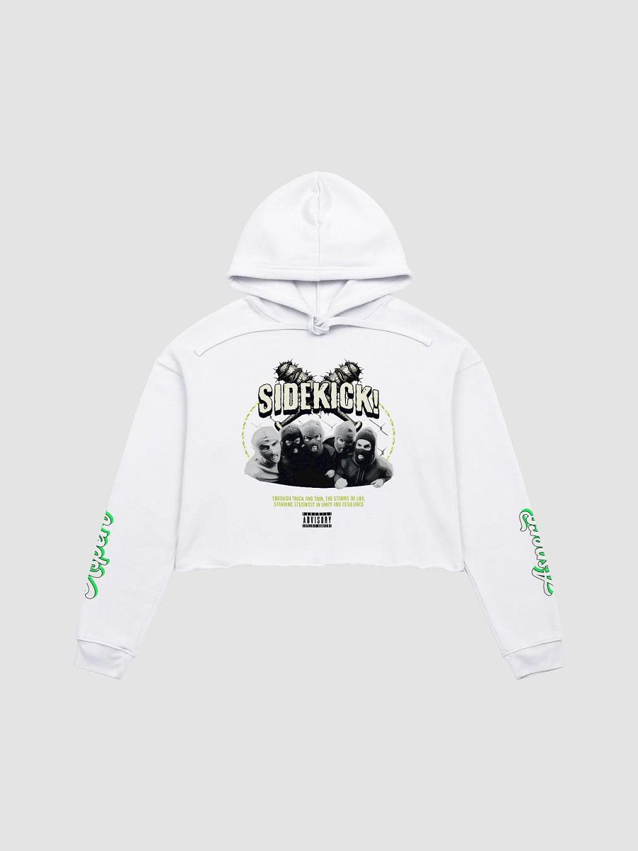 Sidekick Aspero Bella+Canvas Fleece Crop Hoodie product image (33)