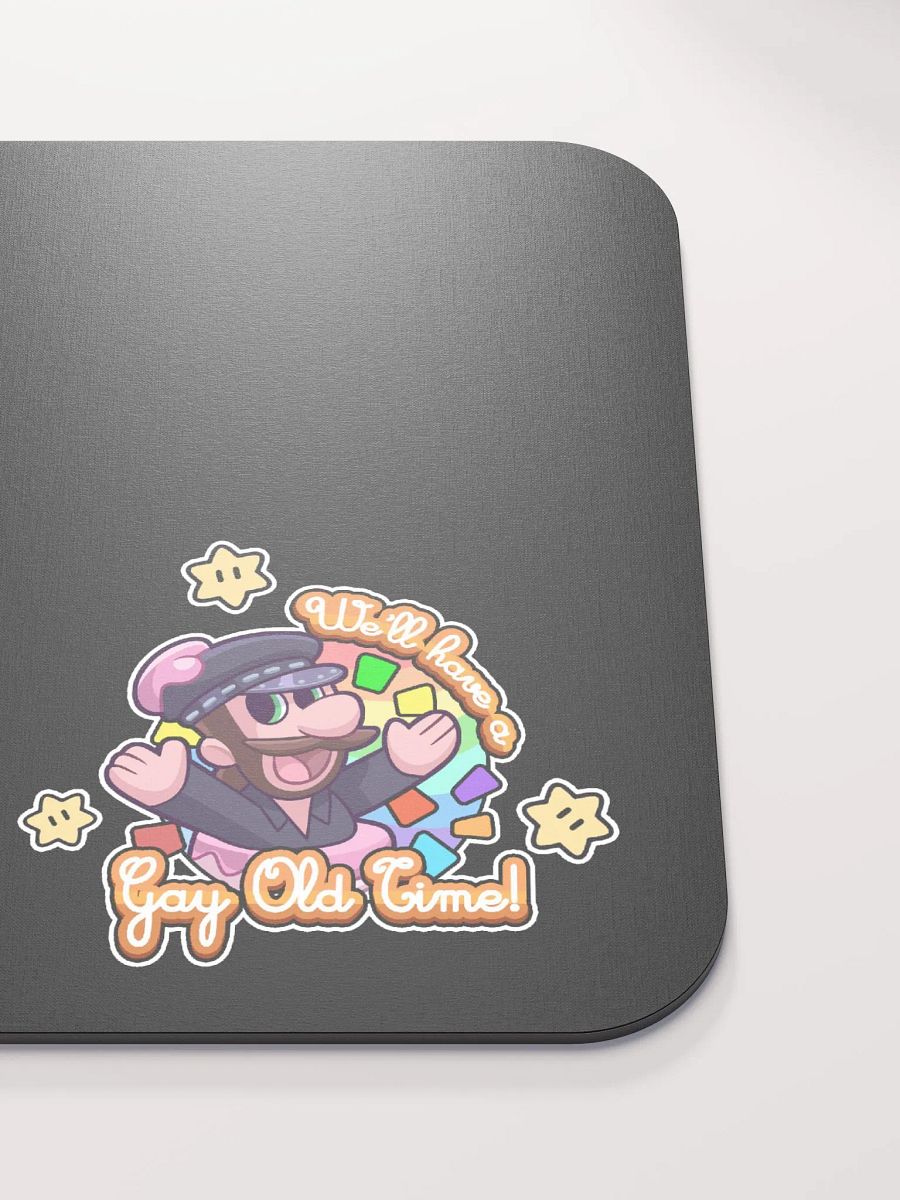 Gay Old Time - Black Mousepad (small) product image (5)