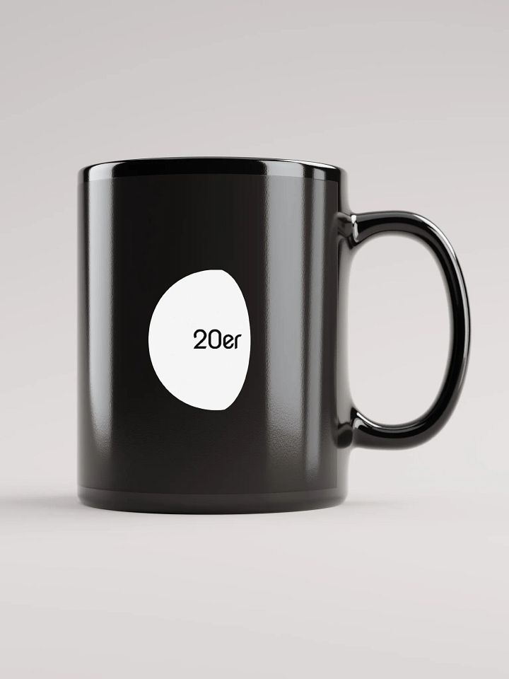 20er (Black Glossy Mug) product image (1)