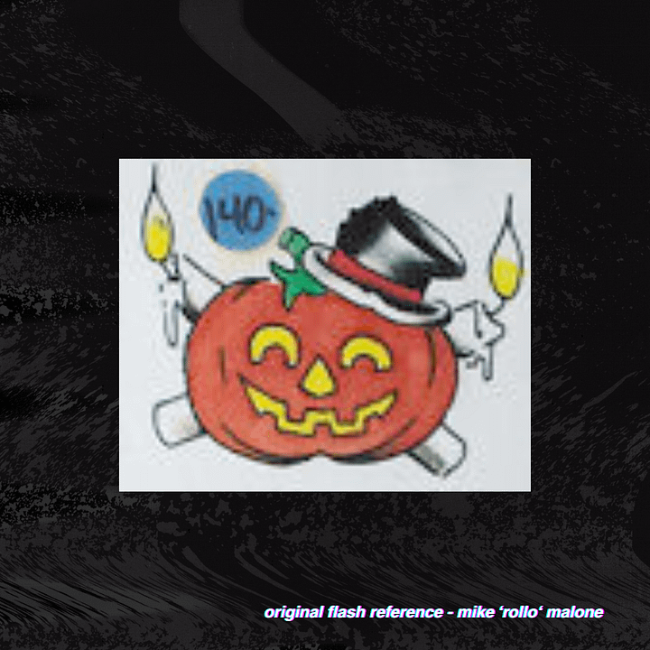 Mike 'Rollo' Malone Jack-o-Lantern Pattern product image (2)