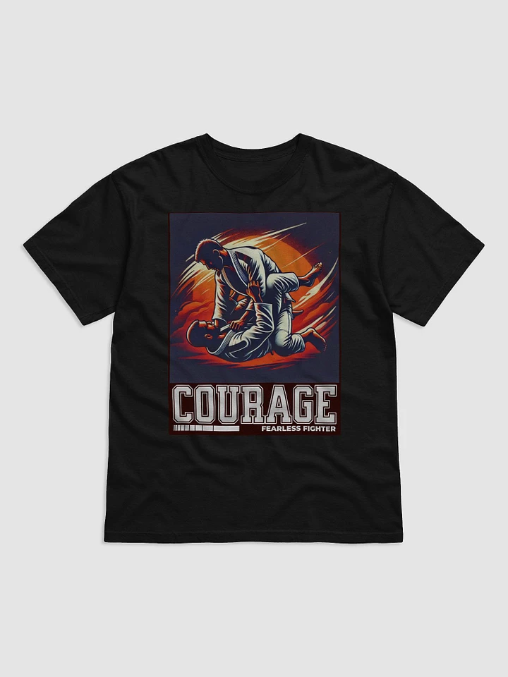 Fearless Fighter Courage Jiu Jitsu Tee product image (1)