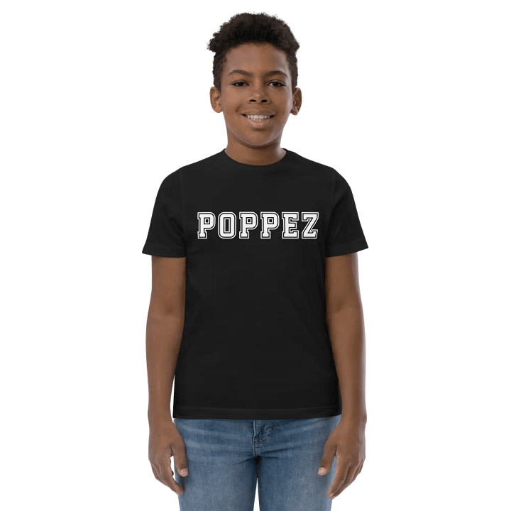 Youth PopPez Varsity T W product image (1)