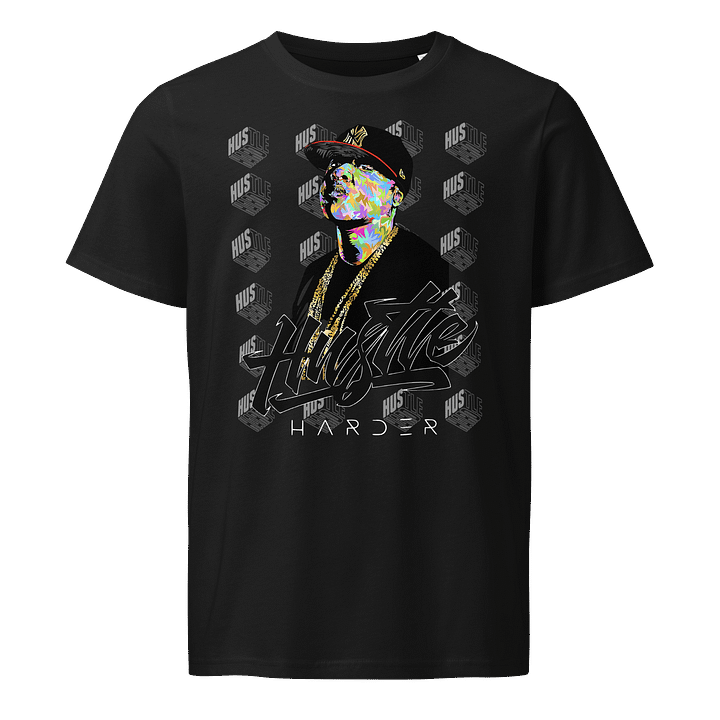 DTAC Hustle Stylized Organic T-Shirt product image (2)
