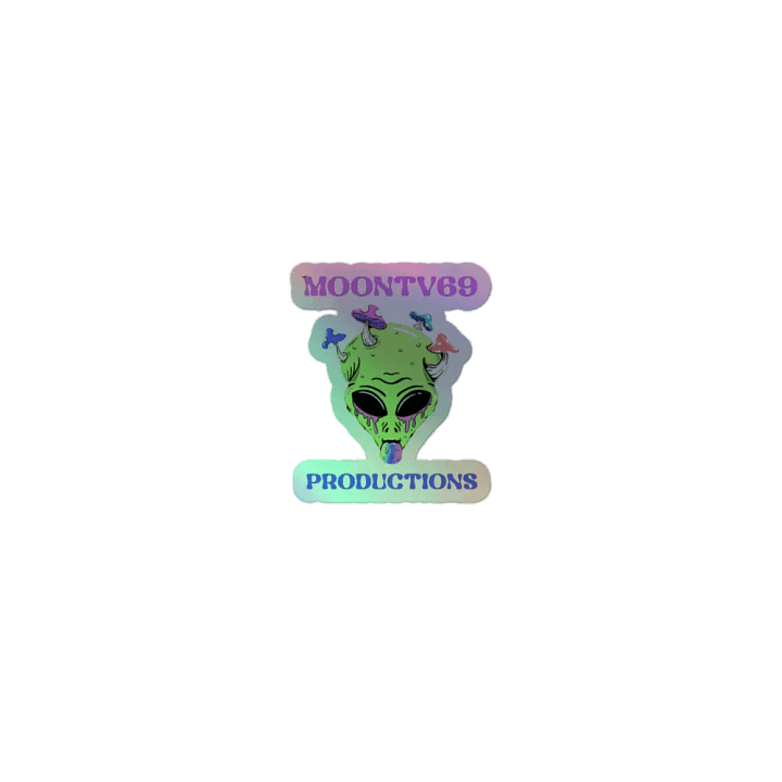 MOONTV69 TRIPPY ALIEN STICKER product image (1)