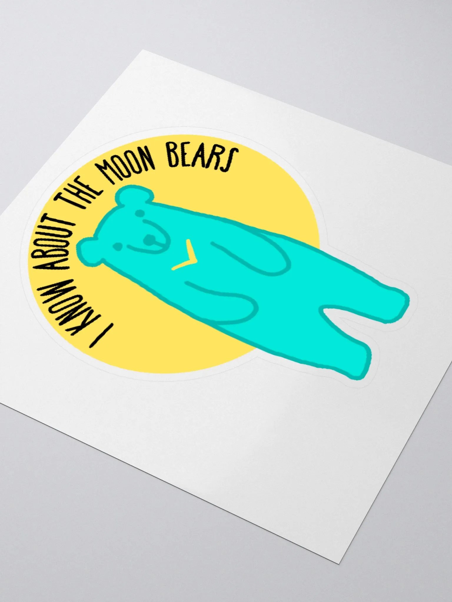 Moon Bear Sticker product image (3)