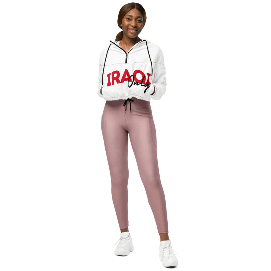 OnlyIraqi Cropped Windbreaker, Women Jacket product image (3)