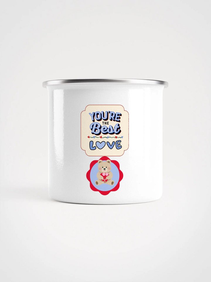 Love and Teddy Enamel Mug product image (2)
