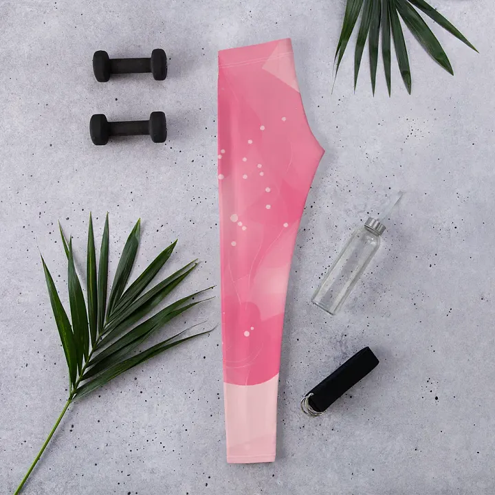 Galaxy Rose Yoga Leggings product image (2)