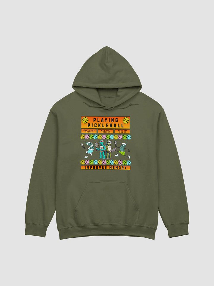Playing Pickleball Improves Memory Hoodie product image (8)