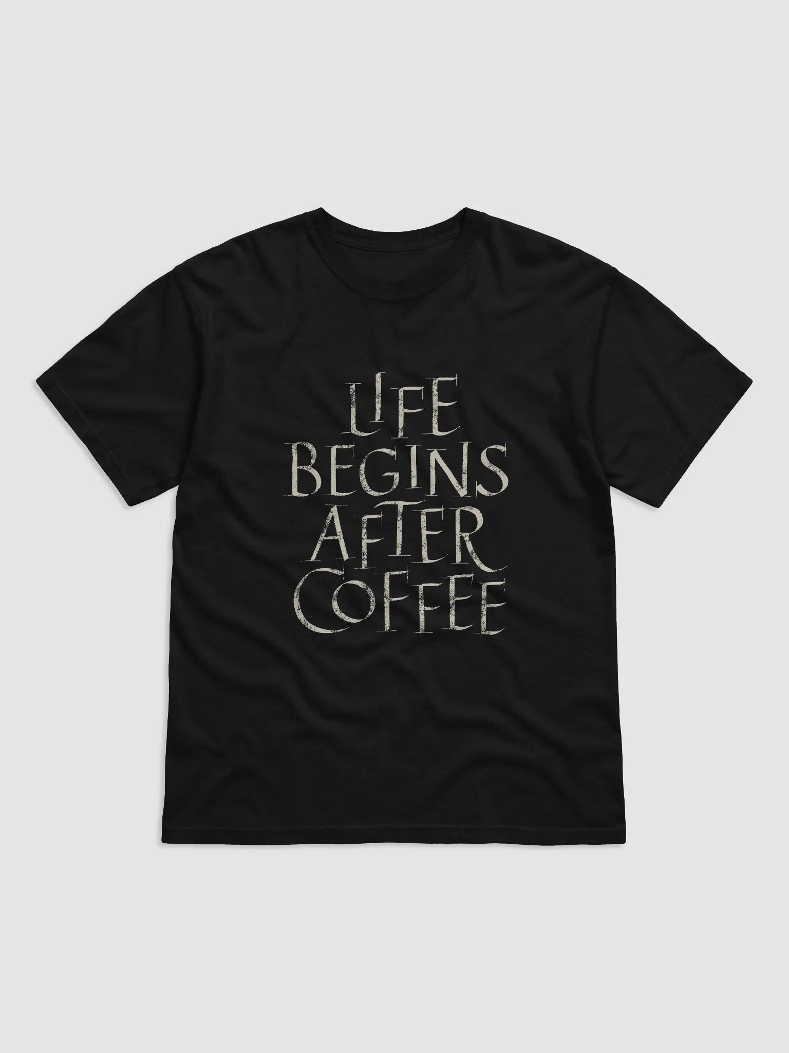 Life Begins After Coffee Tee product image (4)