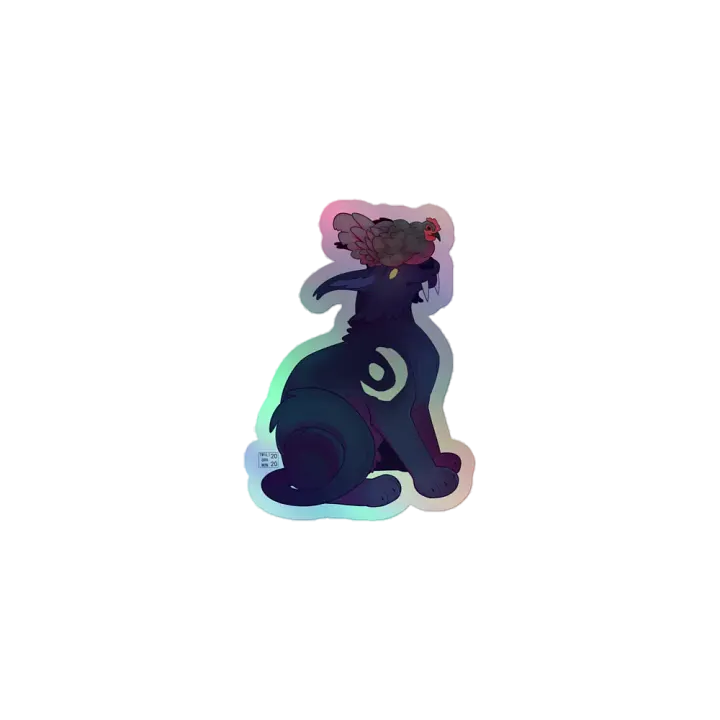 Holographic Luna Sticker product image (1)