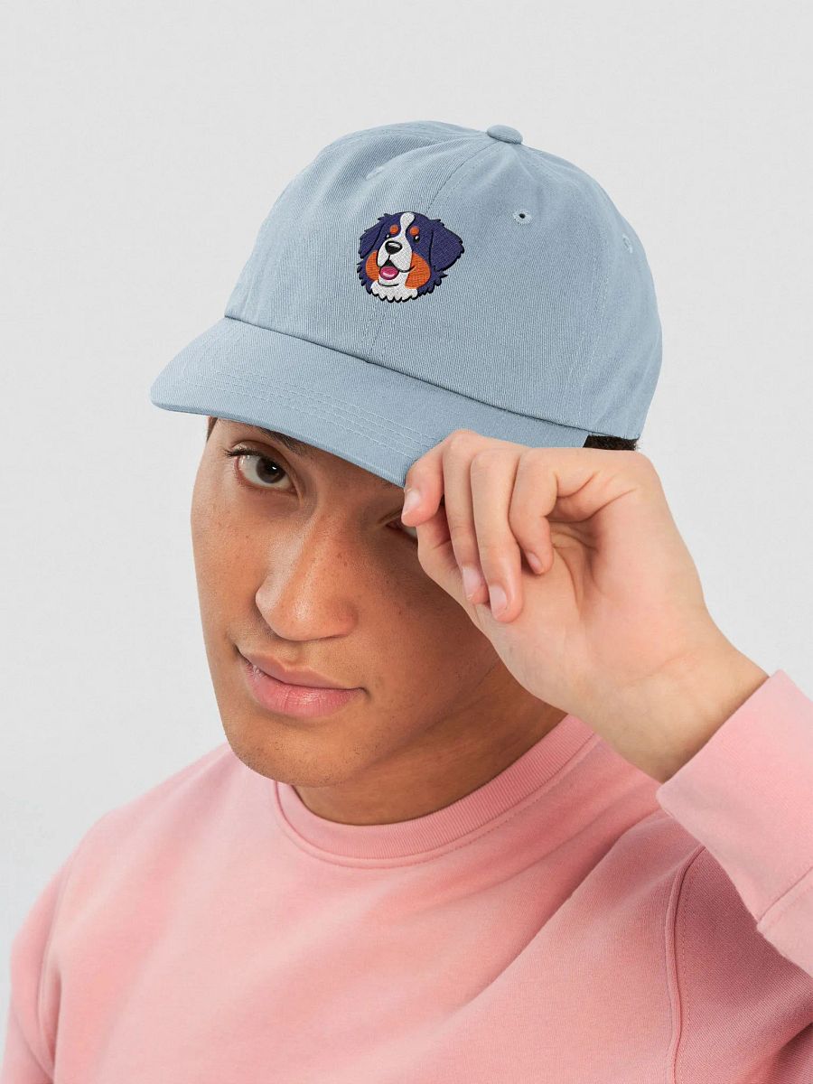 Happy Bernese Mountain Dog Embroidered Dad Hat product image (21)