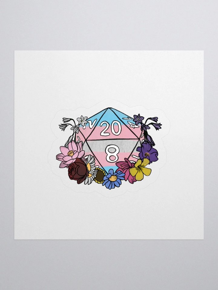 DnD Inspired Pride - Sticker - Trans product image (1)
