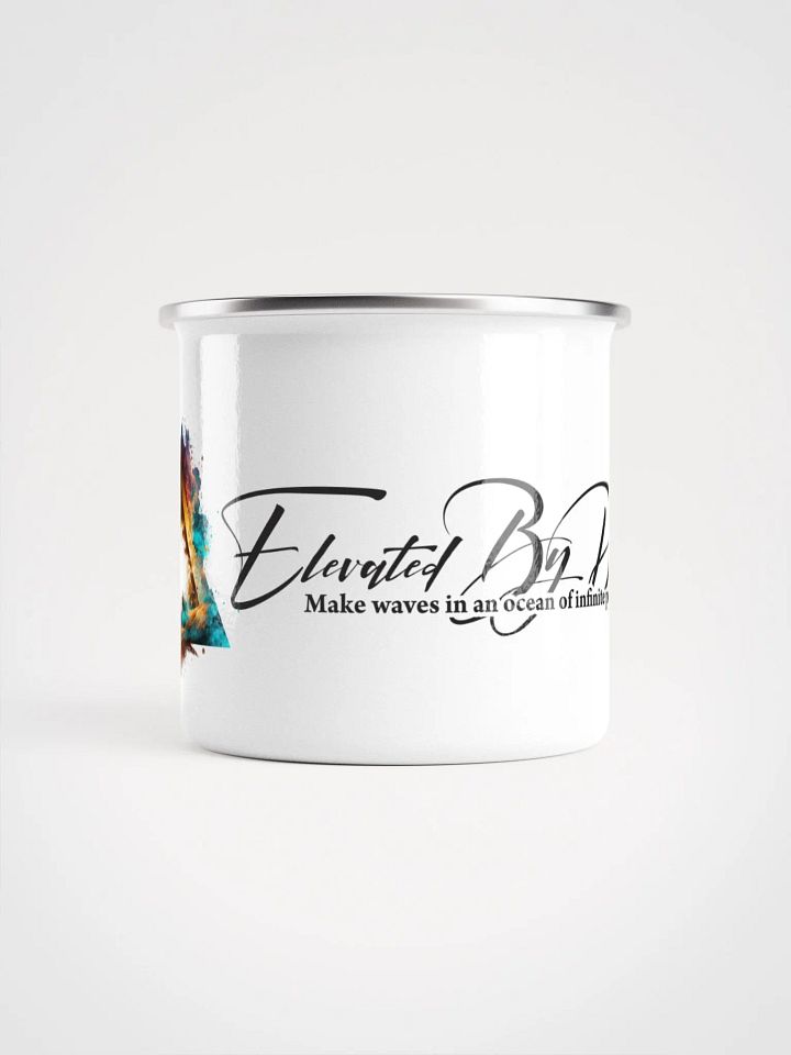 Swirling Triangle Enamel Mug product image (2)