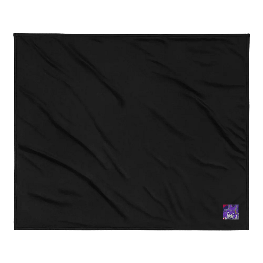 Chibi Cat Girl Anime Sherpa Blanket product image (2)