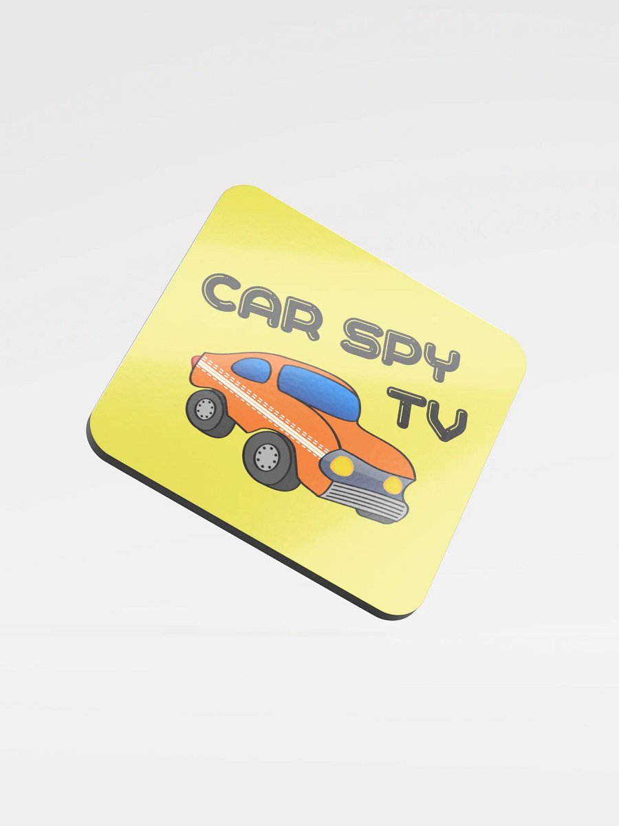 Coaster for Savages: CarSpyTV Logo product image (3)