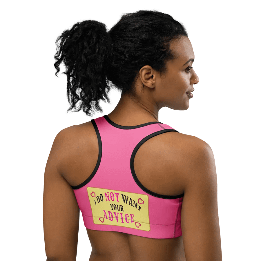 No Advice Sports Bra product image (4)