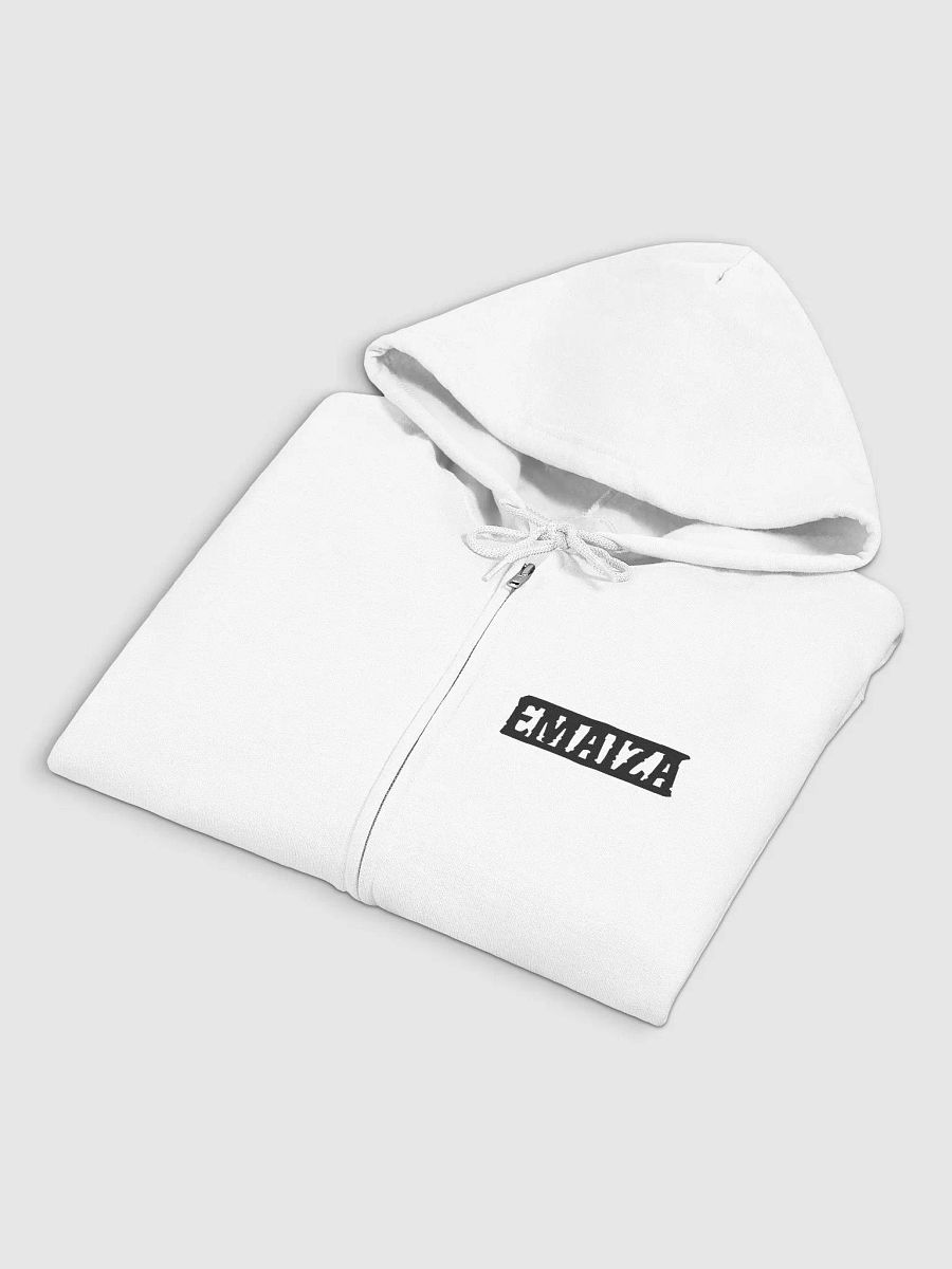 EMAIZA Unisex Zip-Hoodie (BLACK logo) product image (5)