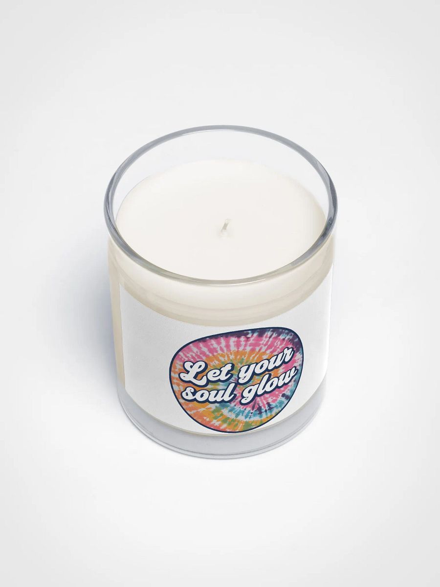 Soul Glow Tie-Dye Soy Wax Candle product image (3)