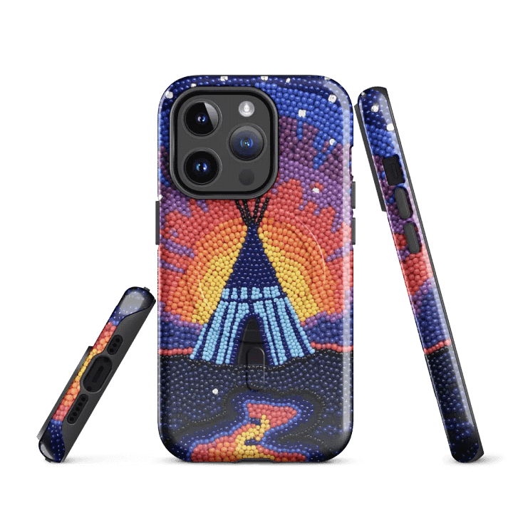 Stars and Teepee Faux-Beaded iPhone® Tough Case product image (3)