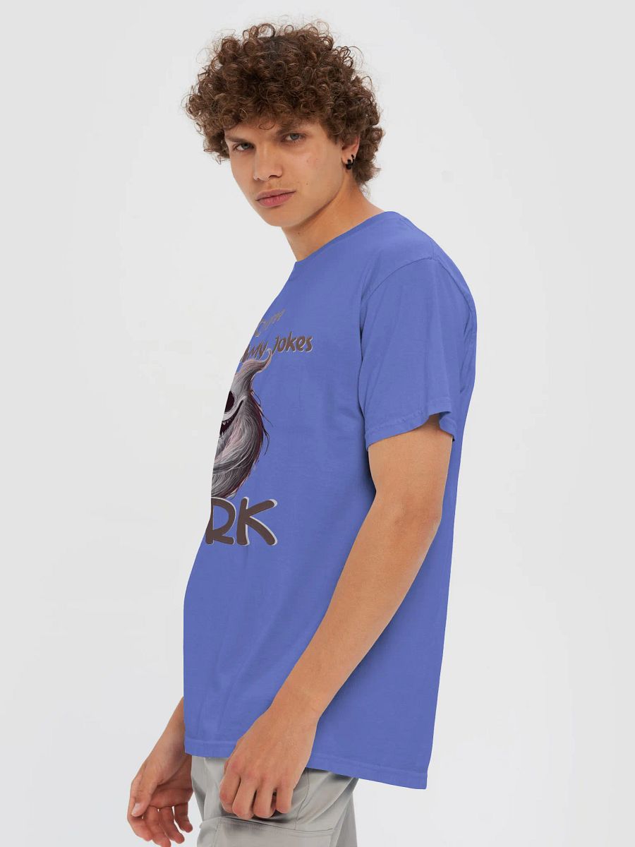 "I Like My Coffee Like I Like My Jokes... Dark" Comfort Colors Garment-Dyed Heavyweight Tee product image (73)