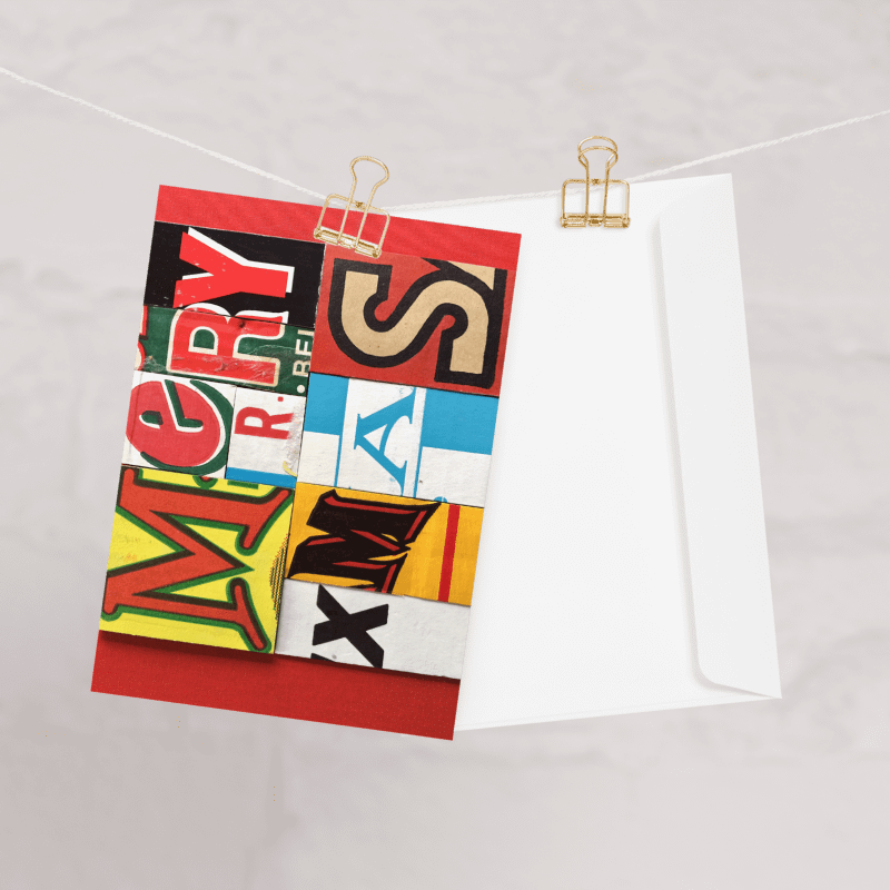 Merry X-Mas Greeting Card product image (9)