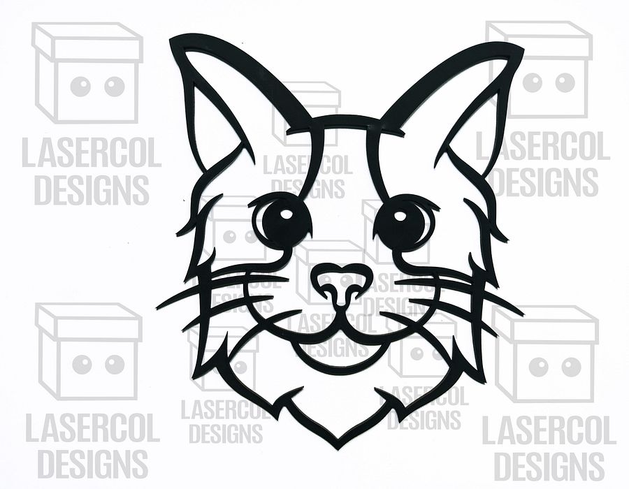 Cute Dog and Cat Wall Art - Laser Cut Files product image (7)