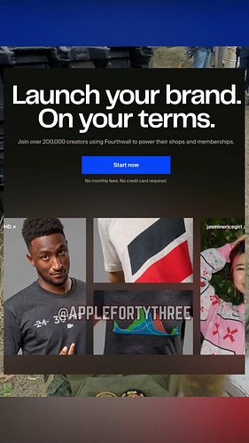 want to launch your own merch store in as little as 30 minutes?

https://link.fourthwall.com/ref/apple43
https://applefortyth...
