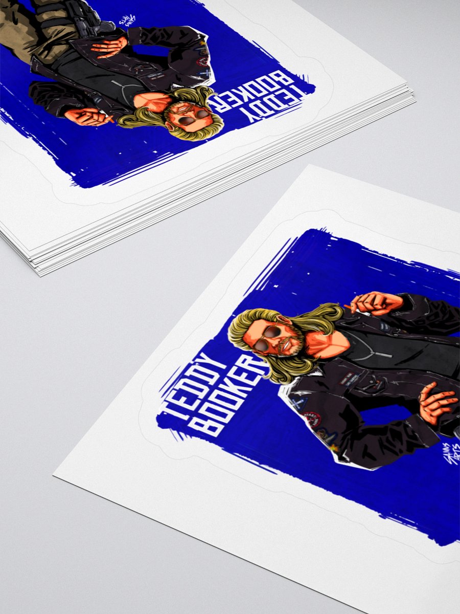 Teddy Booker Portrait Sticker product image (11)