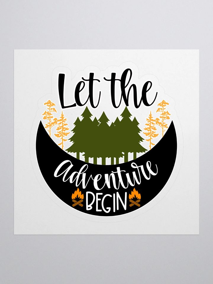 Let the Adventure Begin Sticker Set product image (1)