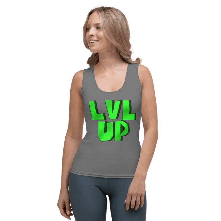 LVL UP Grey Tank Top product image (1)