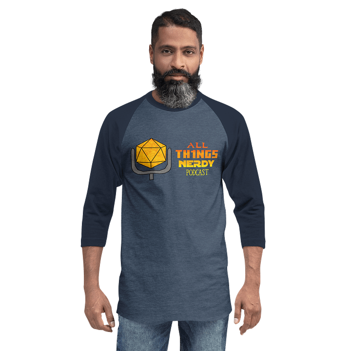 All Th1ngs Nerdy Raglan product image (7)