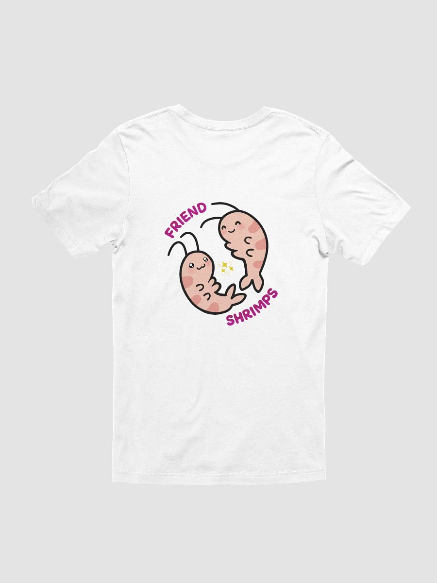 Friend Shrimps Unisex Tee (Badge Design) product image (3)