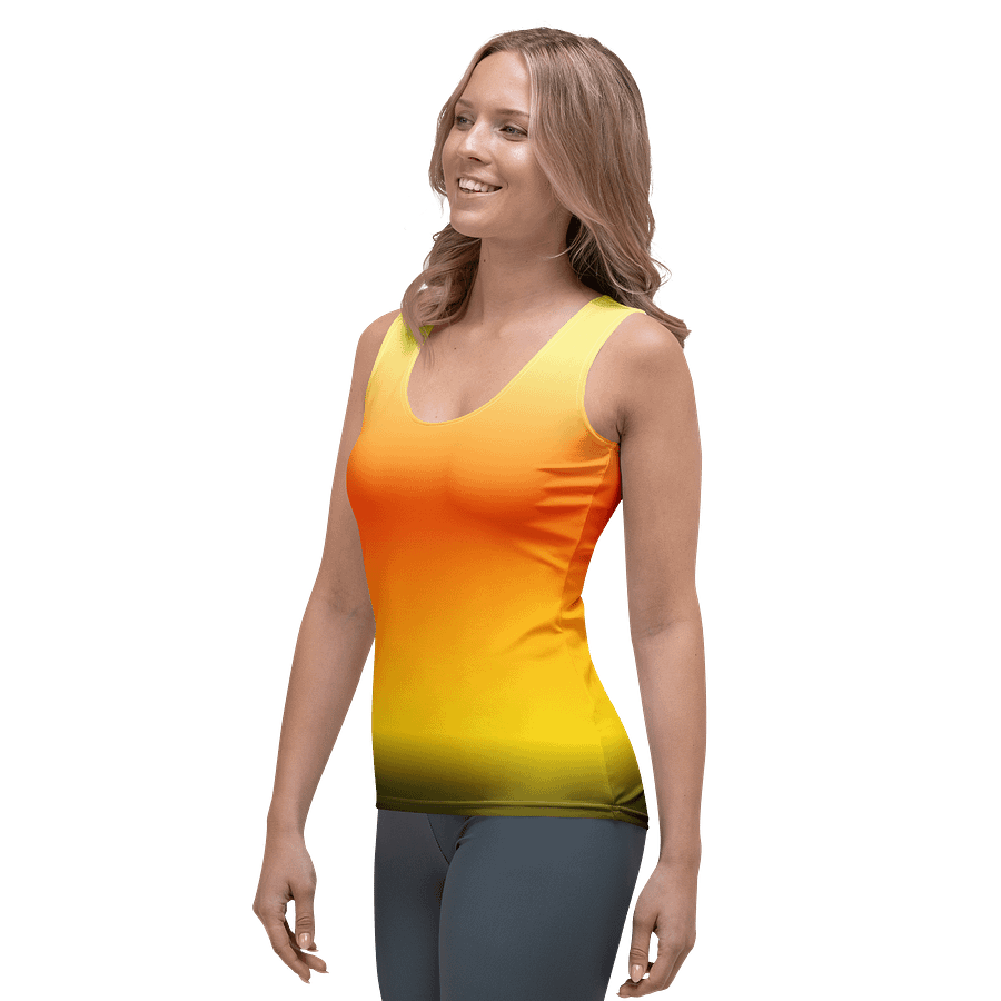 Sunset Glow All-Over Print Tank Top product image (3)