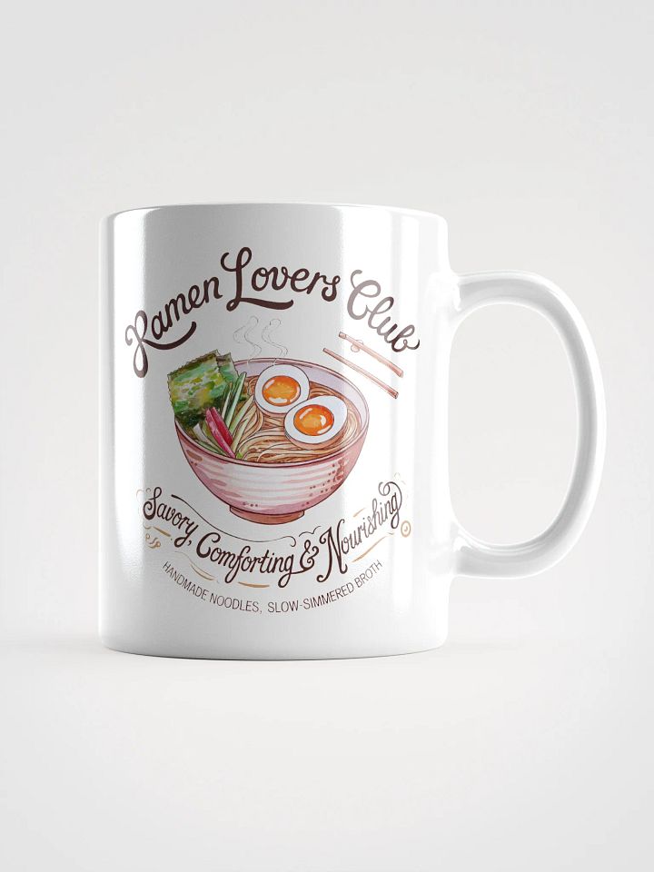 Ramen Lovers Club White Glossy Mug product image (2)