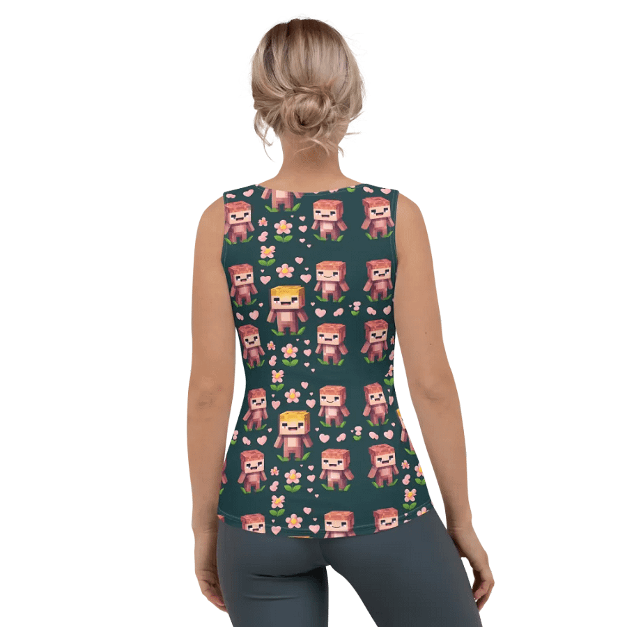 Pixelated Love Women's Tank Top product image (2)