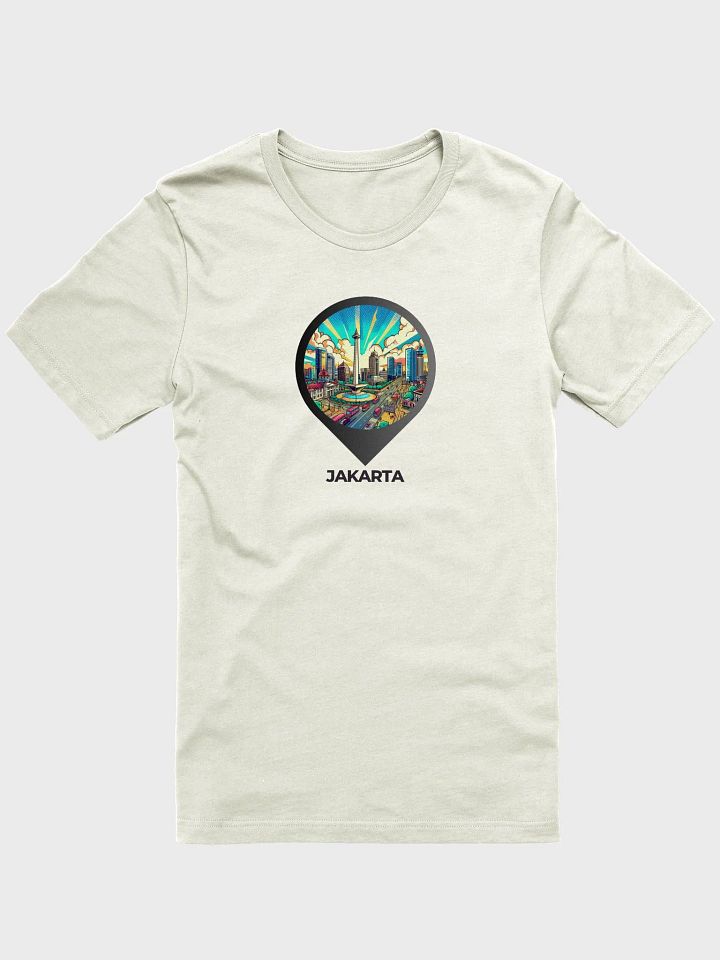 Bella+Canvas Supersoft T-Shirt | AI Design jakarta city product image (1)