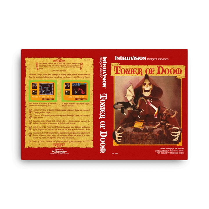 Tower of Doom - Canvas (In) - Big 24'' x 36'' product image (1)