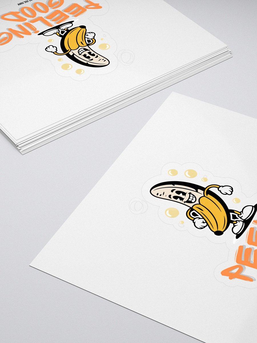 Peeling Good Banana Kiss Cut Stickers product image (4)