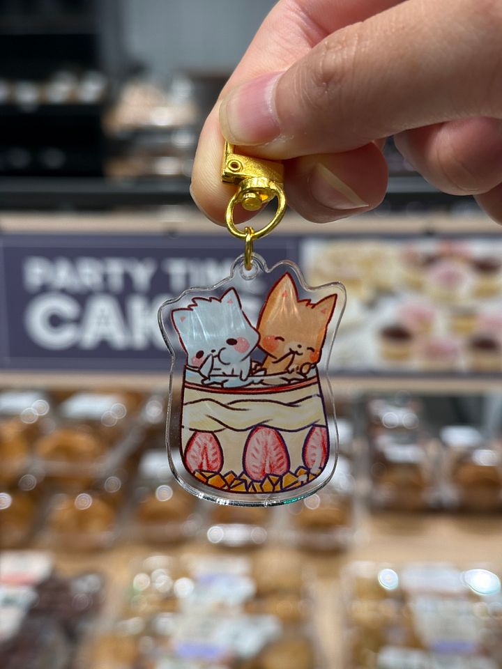 Noms on Parfait | Acrylic Keychain product image (1)