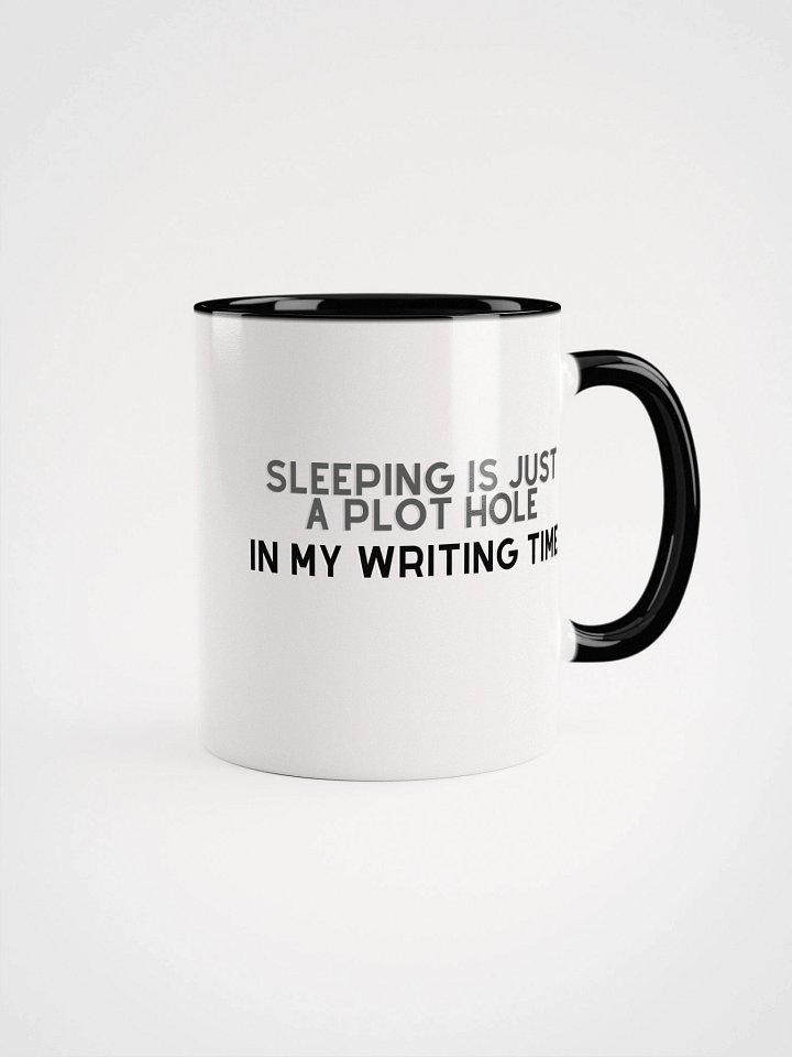 Plot Hole Writer's Mug: Peek-a-boo colors product image (5)