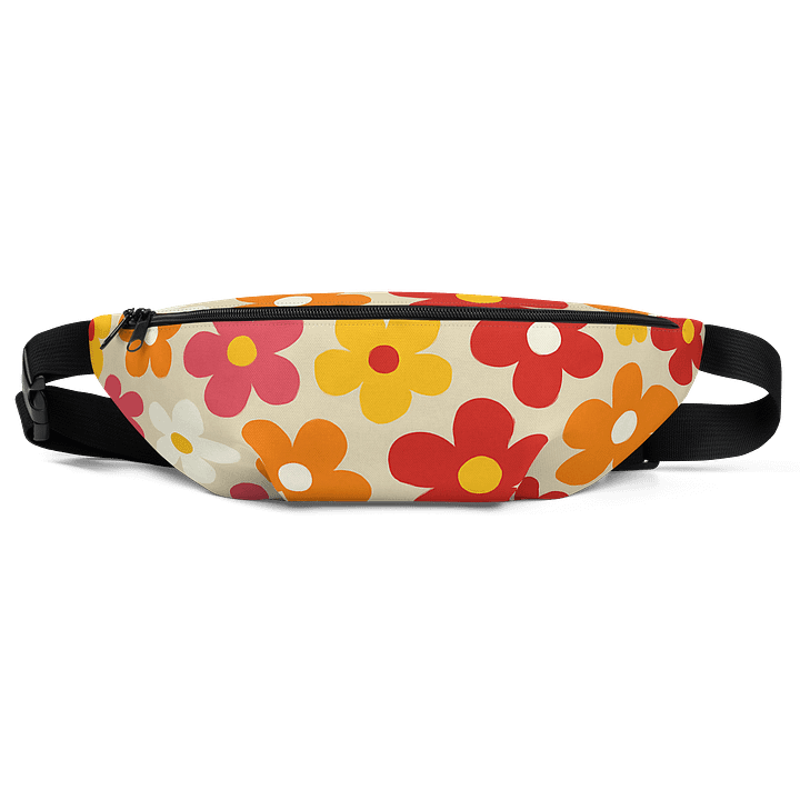 Orange County 1960's Floral Fanny Pack (Waist Bag) product image (1)