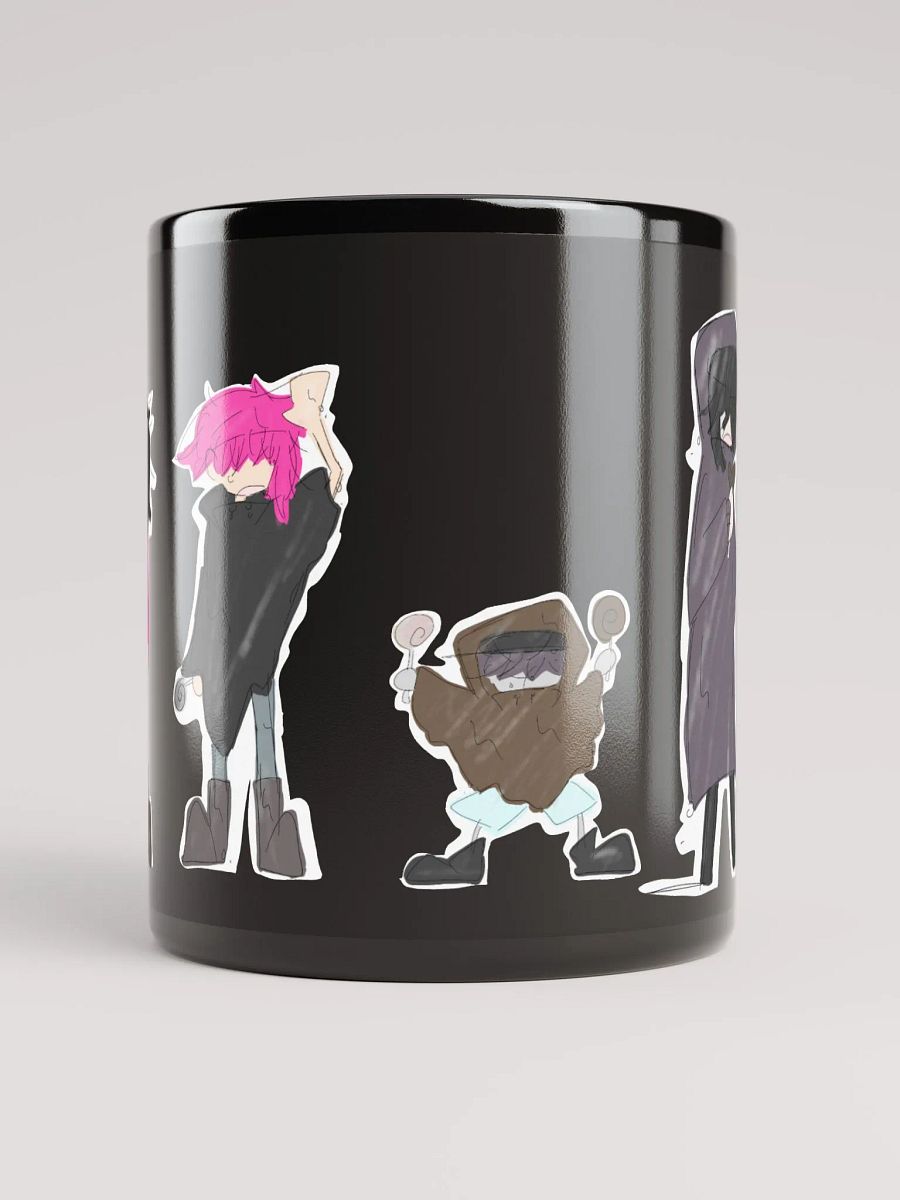 Moon Savers black mug cup June product image (9)
