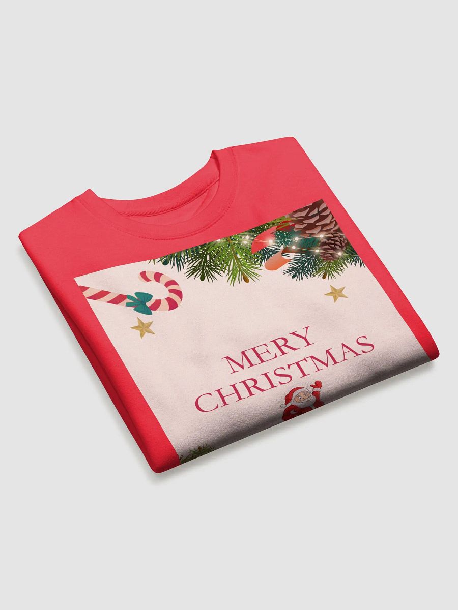 Santa's Greetings Premium Christmas Sweatshirt by Everlyn Riche product image (3)